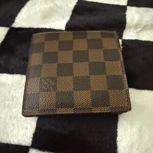 Louis Vuitton Damier Ebene Bi-fold Wallet - Portefeuille Marco